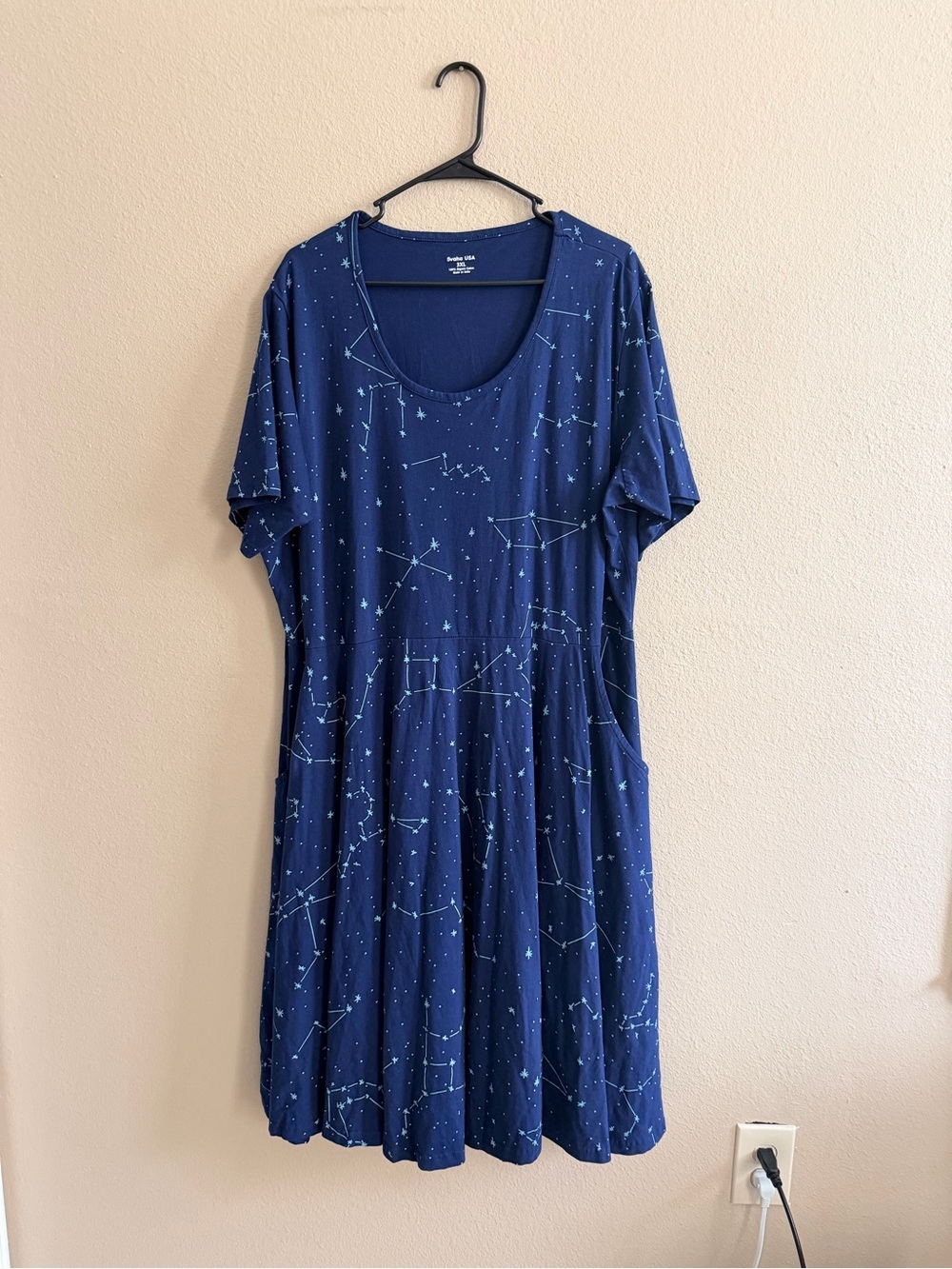 Svaha USA Constellations Glow In The Dark Navy Twirl Dress